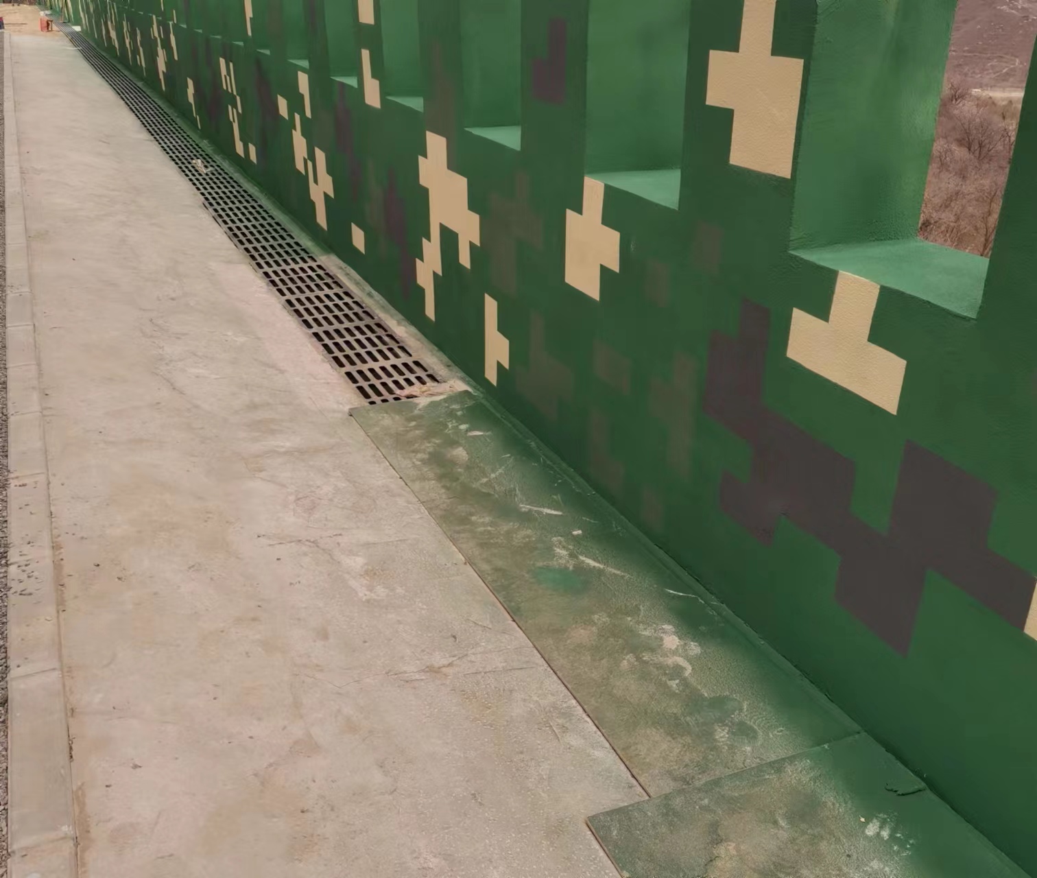 三沙围墙迷彩喷涂,数迷彩漆