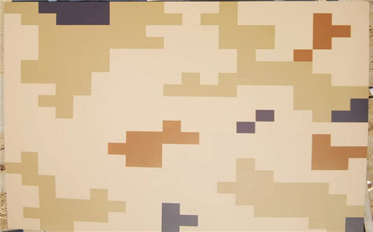 三沙荒漠迷彩漆喷涂